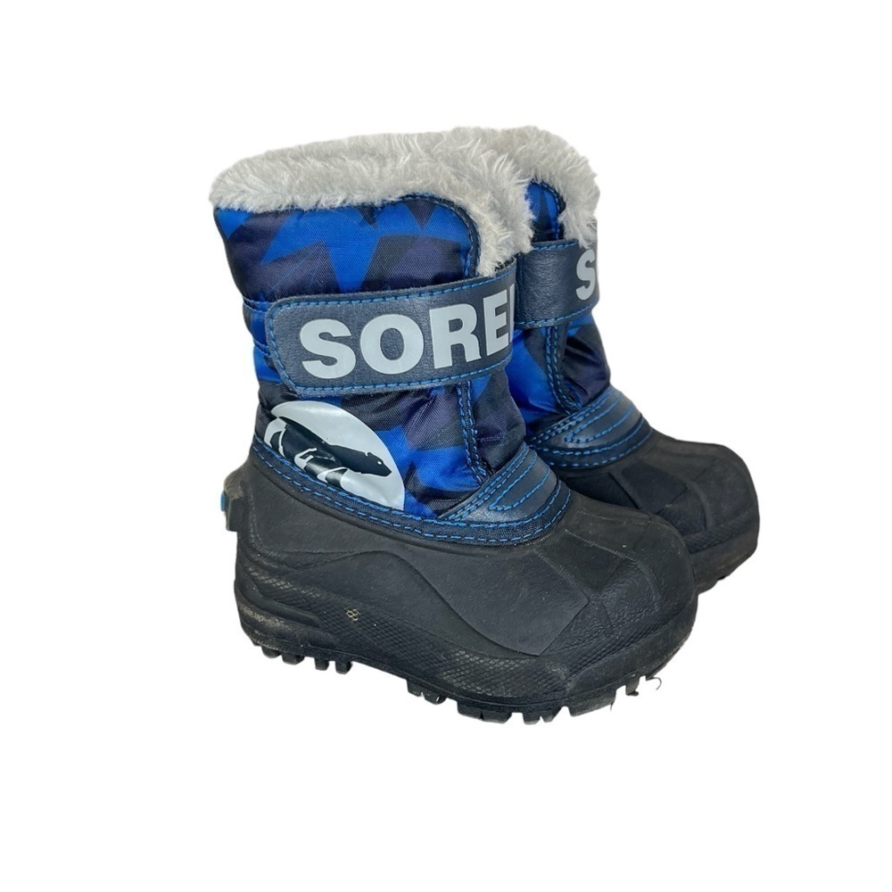 SOREL Baby/Toddler Camo Snow Commander Lined Insulated Waterproof  Boots
